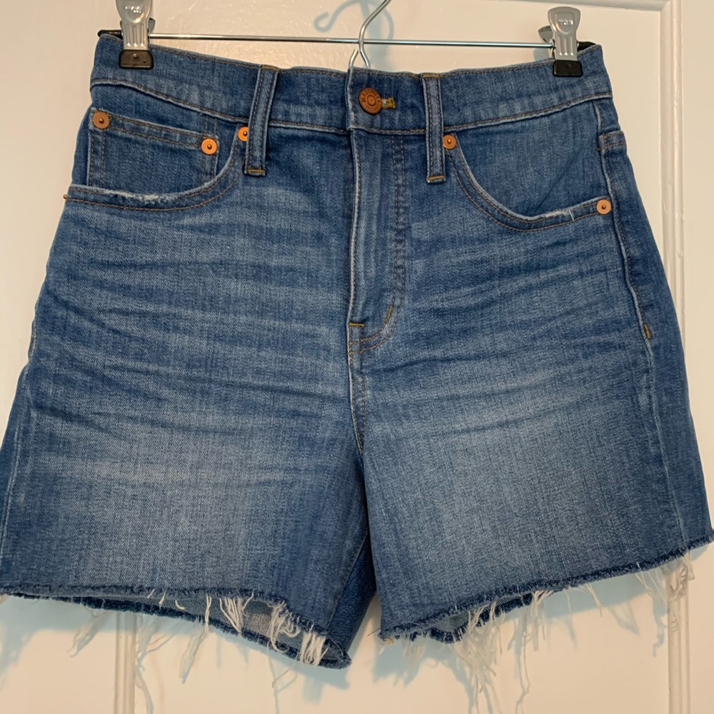 Madewell High-Rise Denim Shorts